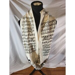 Storiarts Scarf Sheet Music Infinity Scarf